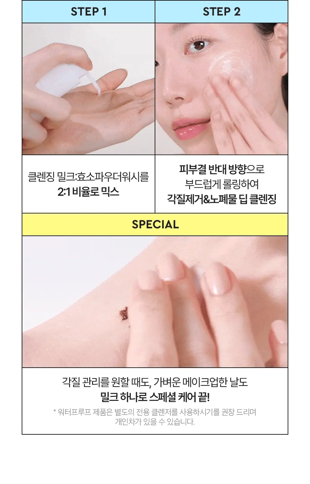 [모공/피부결개선] 듀이트리 하이 아미노 올 클렌징 밀크 200ml 상세페이지 33